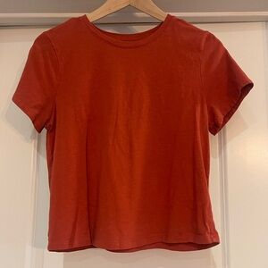 Old Navy Red Short Sleeve Tee